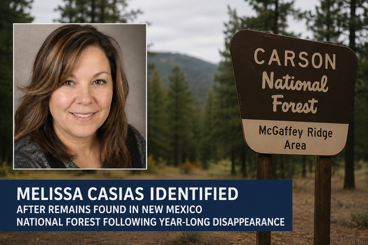 “Melissa Casias Identified After Remains Found in New Mexico National Forest Following Year-Long Disappearance”
