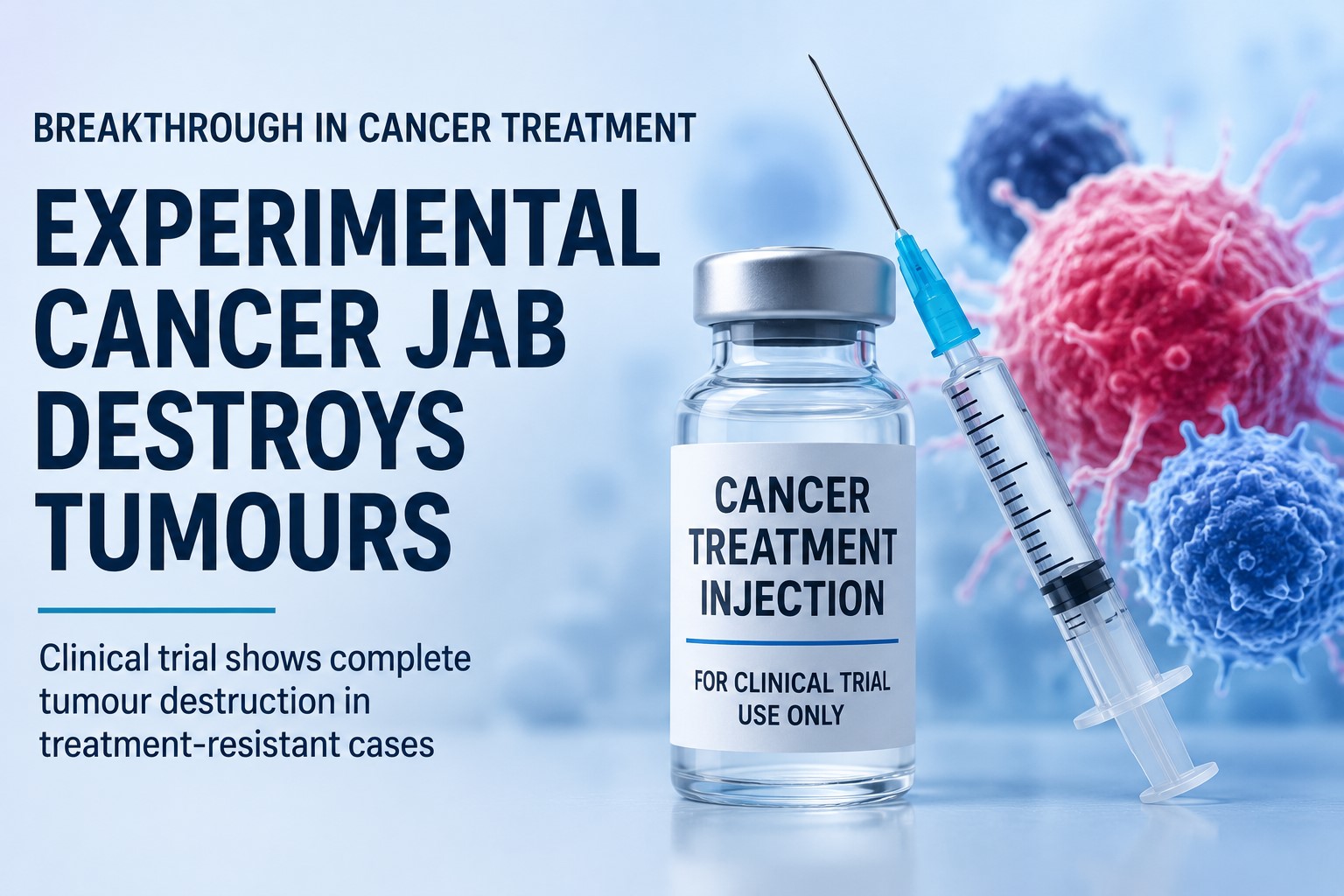 Experimental Cancer Injection Shows Remarkable Results in Early Clinical Trial