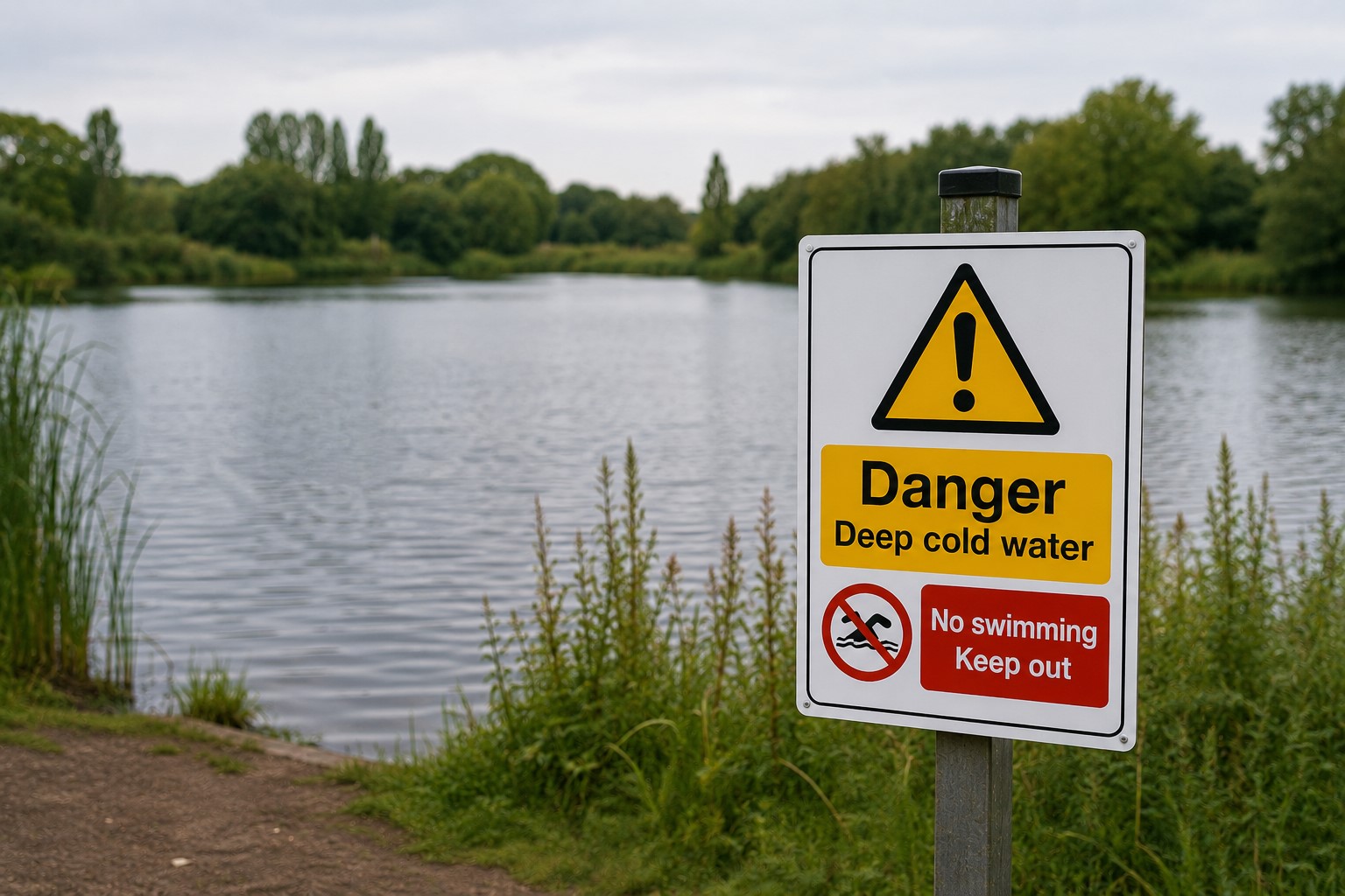 Warning Issued After Children Spotted Near ‘Cold, Deep and Unpredictable’ Leicestershire Lake