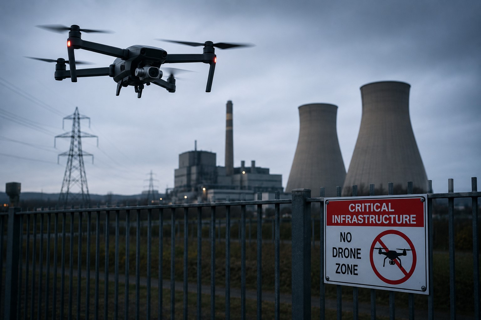 Growing Drone Threat Raises Concerns Over UK's Critical Energy Infrastructure