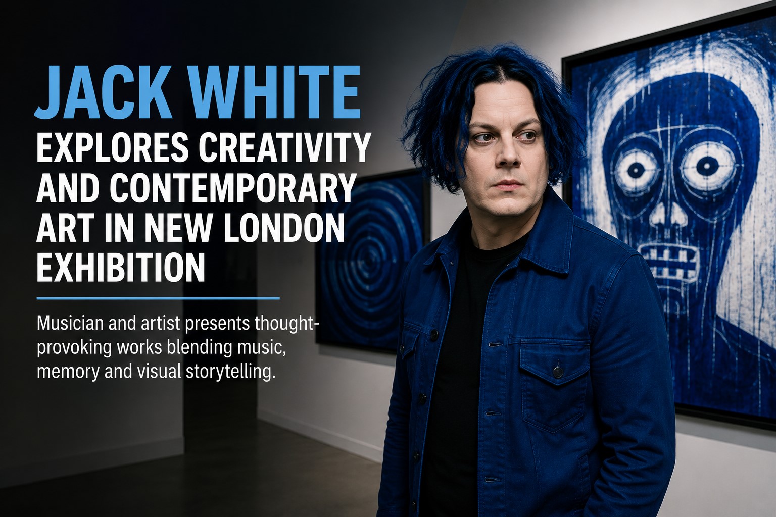 Jack White Blends Music and Visual Art in Thought-Provoking London Exhibition