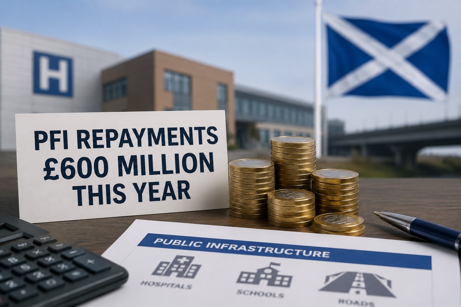 Scotland to Pay £600m to Private Firms This Year Under PFI Repayment Costs
