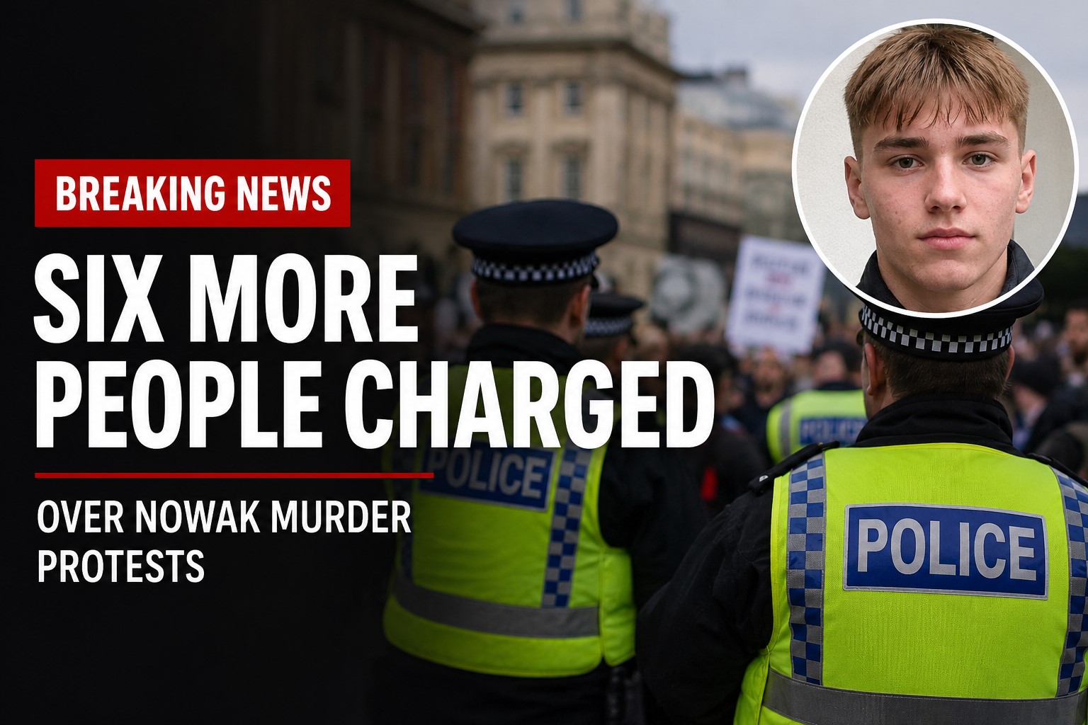 Six More Charged Following Protests Linked to Henry Nowak Case