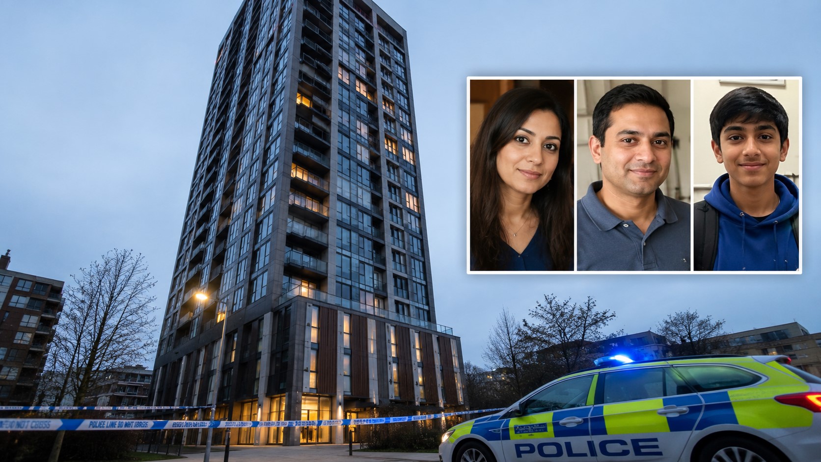 Family Dies After Fall From High-Rise London Apartment as Investigation Continues