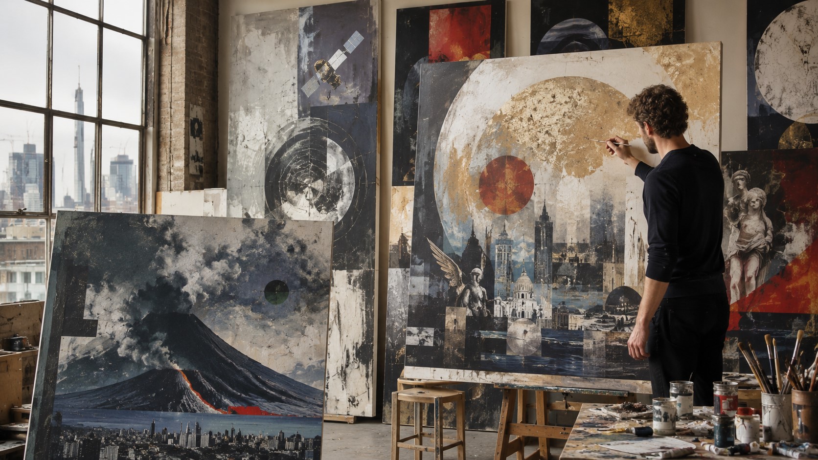 Artist Caragh Thuring Explores War, Technology and Human Imagination in Striking New Exhibition