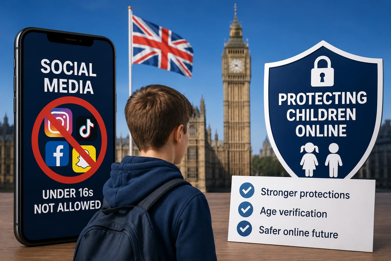 UK Government Presses Ahead with Social Media Curbs for Under-16s Despite International Pushback