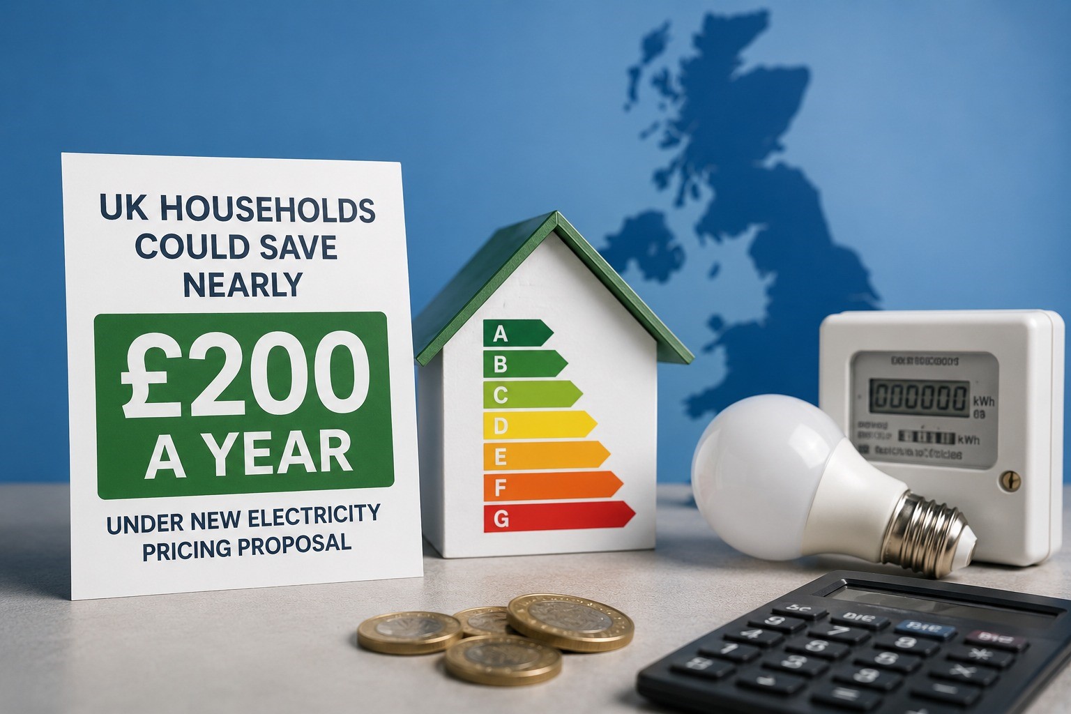 UK Households Could Save Nearly £200 a Year Under New Electricity Pricing Proposal