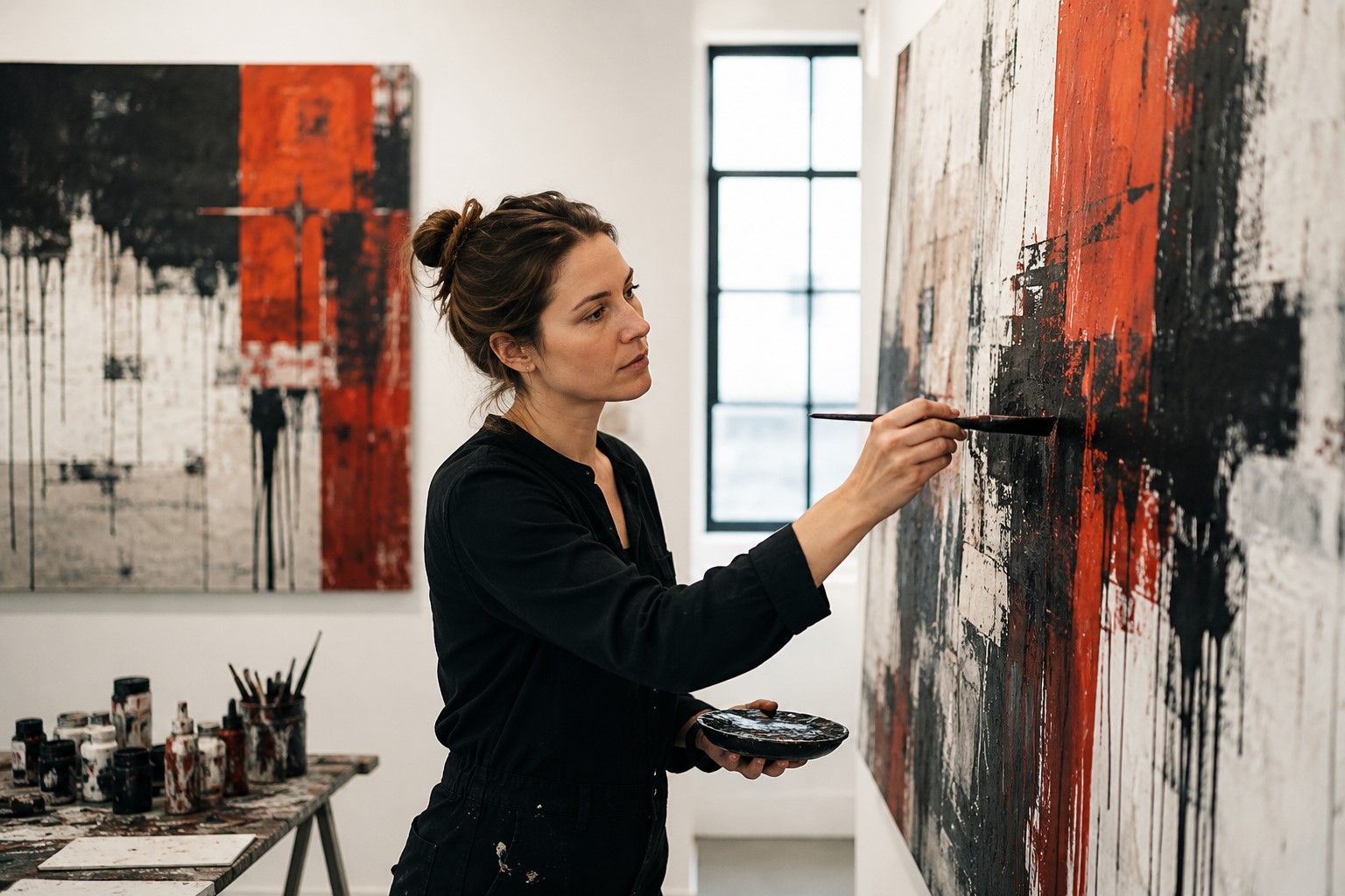 Artist Caragh Thuring Explores Volcanoes, Satellites and the Chaos of the Modern World