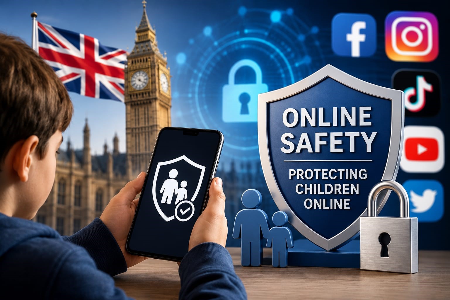 UK Government Issues Ultimatum to Tech Giants Over Child Online Safety Measures