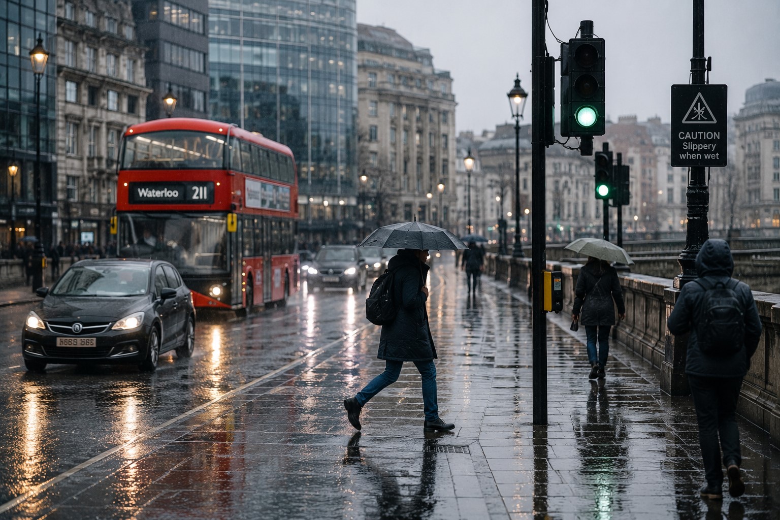 UK Braces for Fresh Travel Disruption as Heavy Rain and Strong Winds Sweep Across Parts of Britain