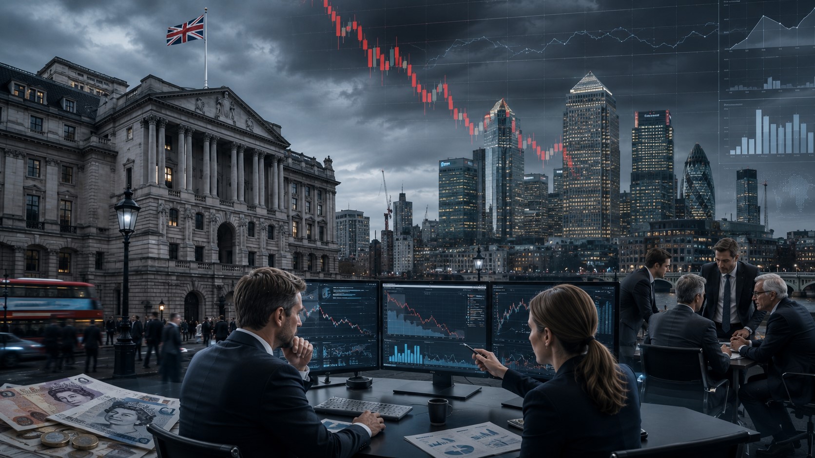 UK Economy Shrinks as Iran War Fallout Triggers Fresh Recession Concerns