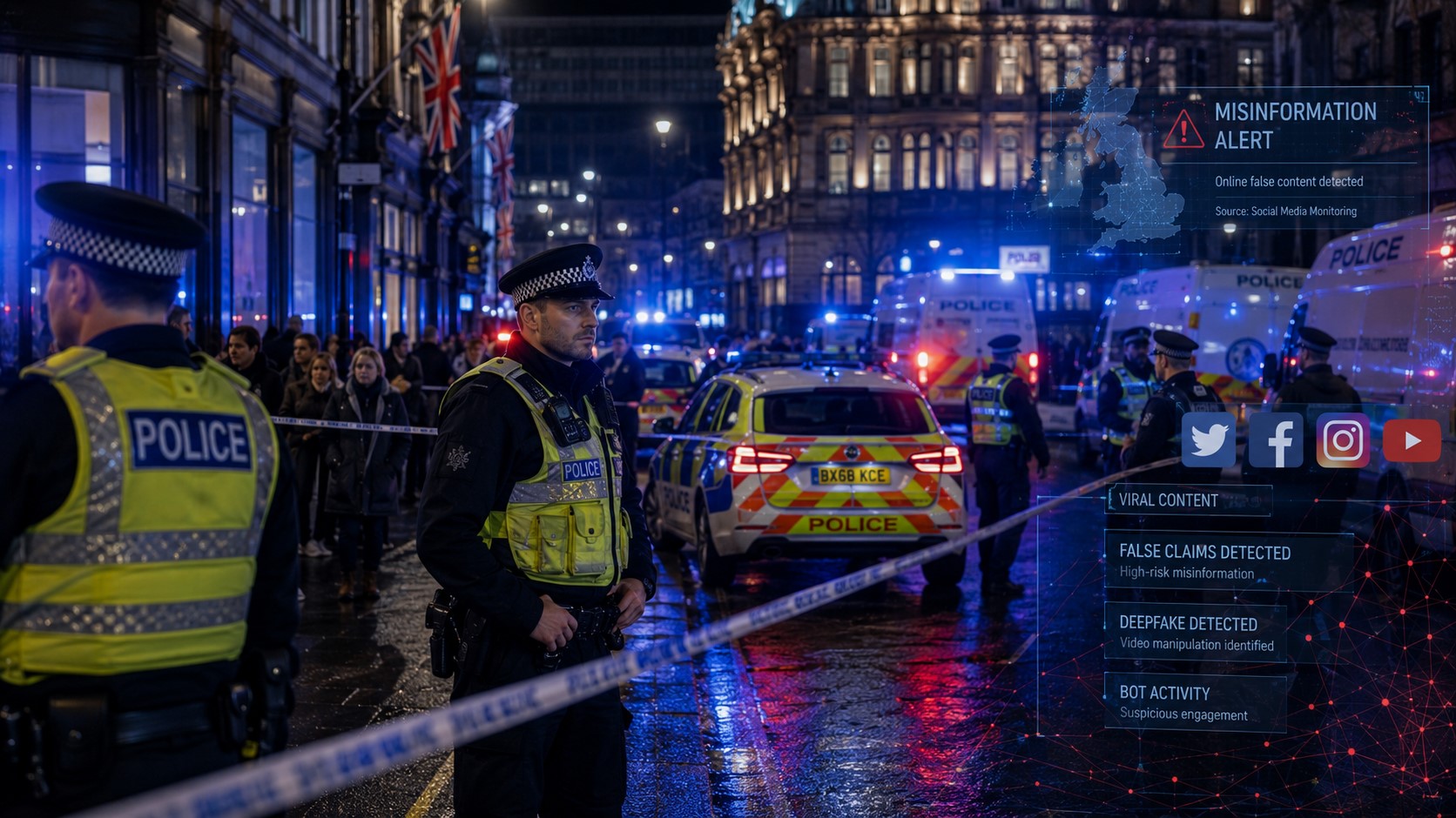 UK on High Alert as Violent Unrest Erupts in Multiple Cities