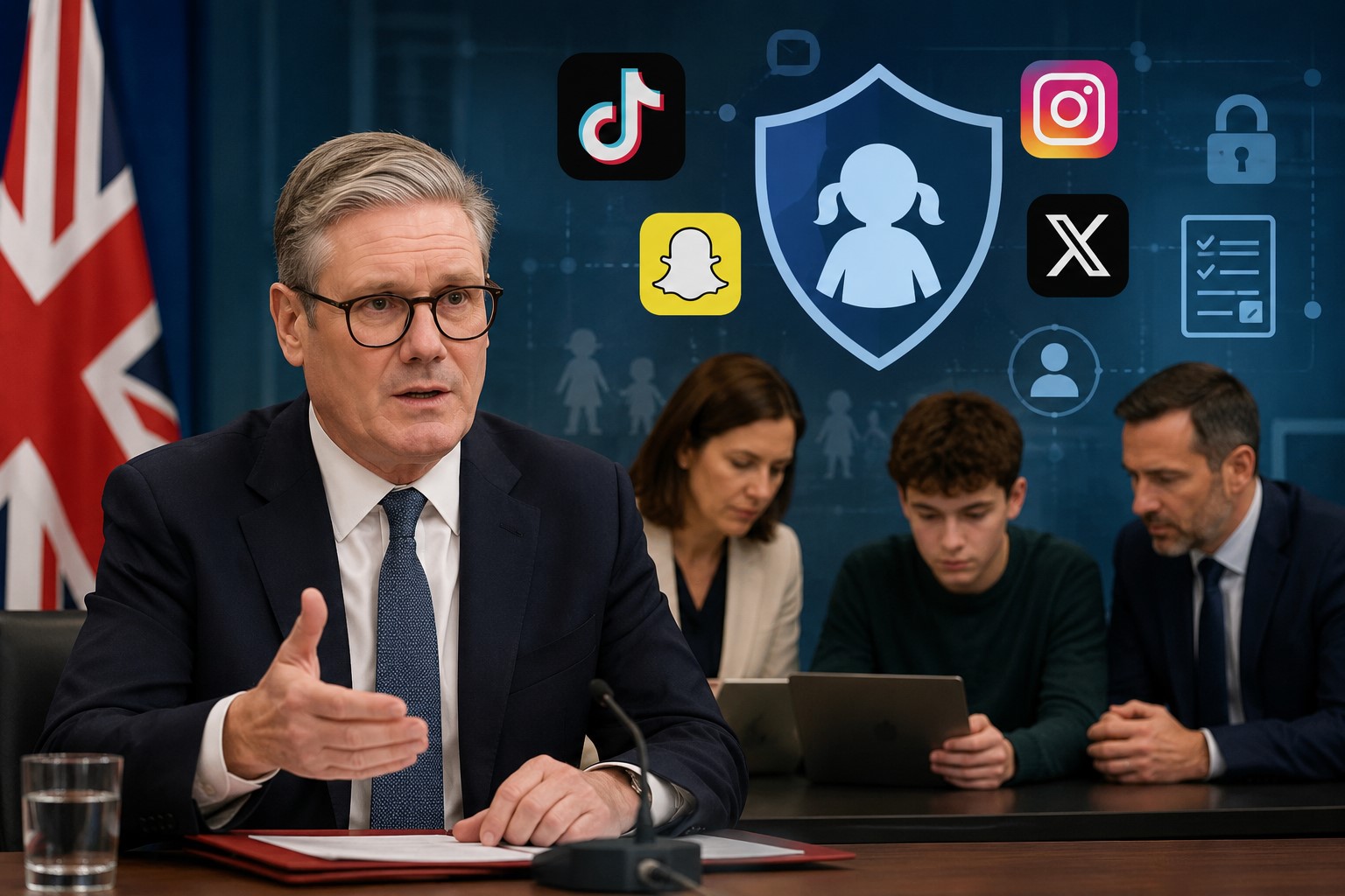 Keir Starmer Set to Introduce Major Social Media Restrictions for Under-16s