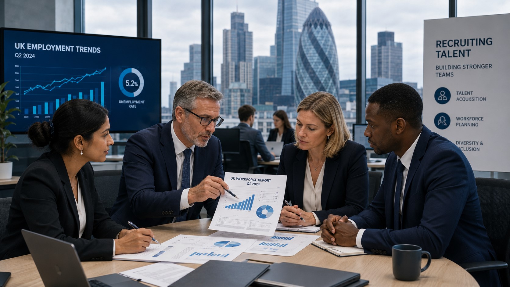 UK Hiring Activity Slows as Businesses Take More Cautious Approach