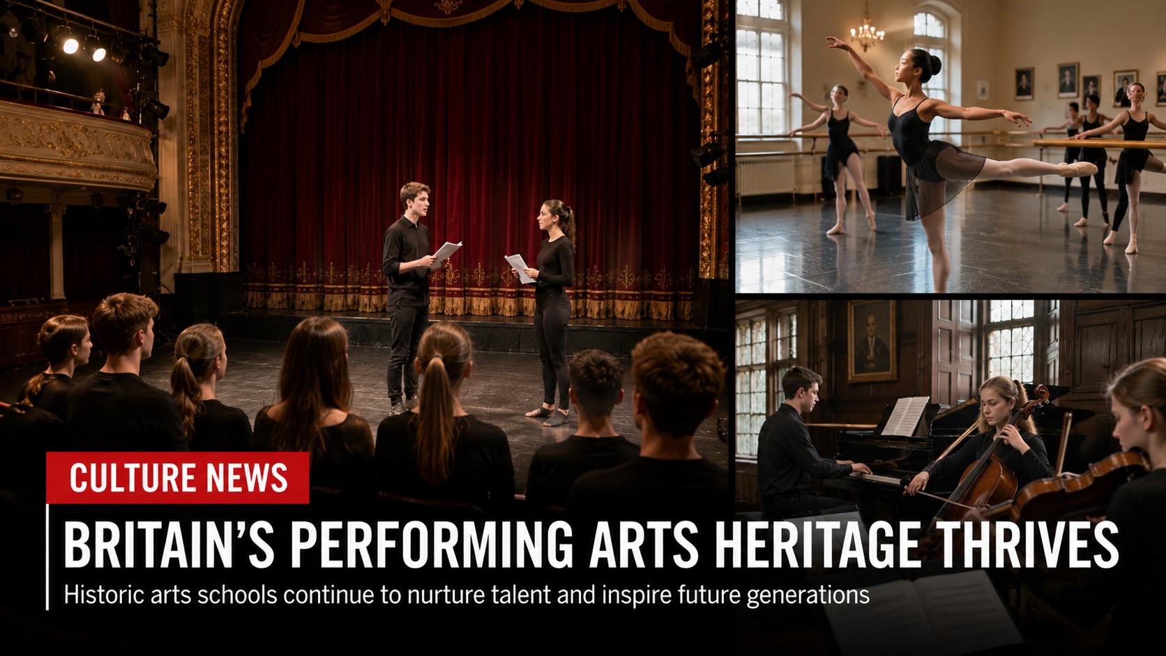Historic Stage School Reflects on Its Lasting Impact on British Entertainment