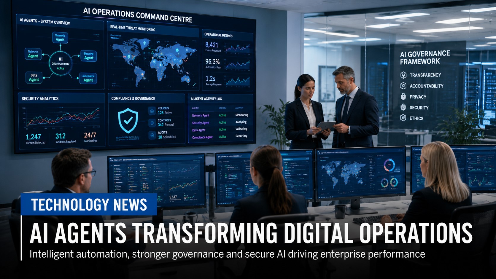AI Agents Enter Live Operations as Experts Call for New Governance Standards