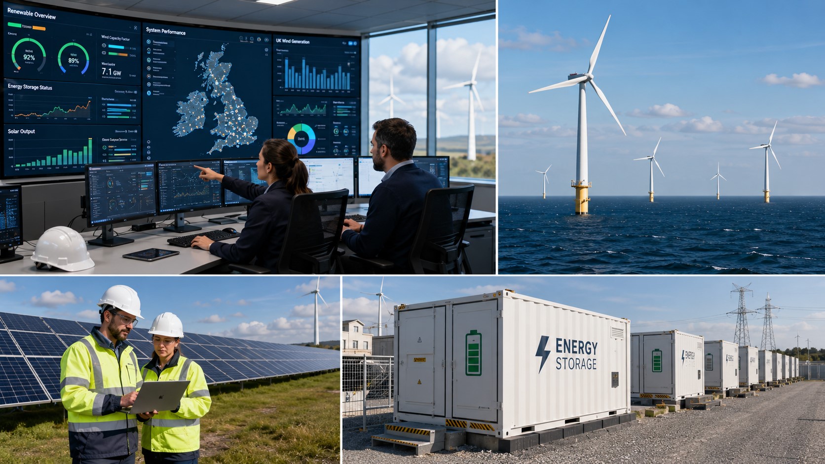 UK Renewable Energy Sector Records Strong Growth Momentum