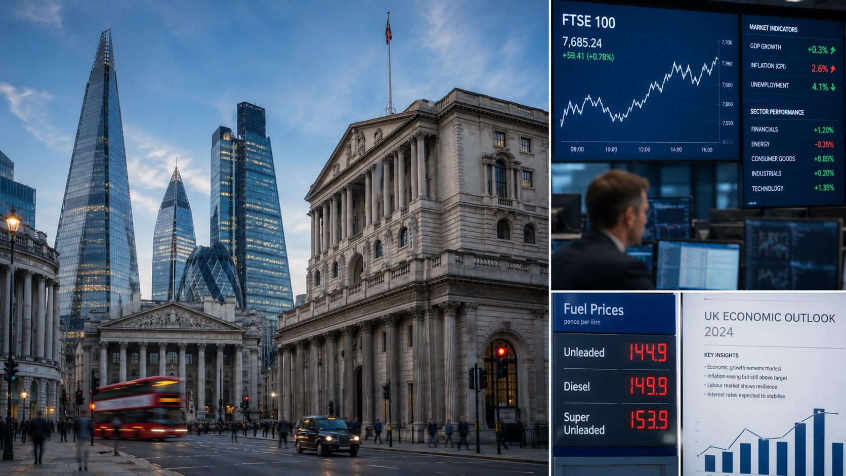 UK Inflation Remains Stable Despite Middle East Tensions and Fuel Price Pressures