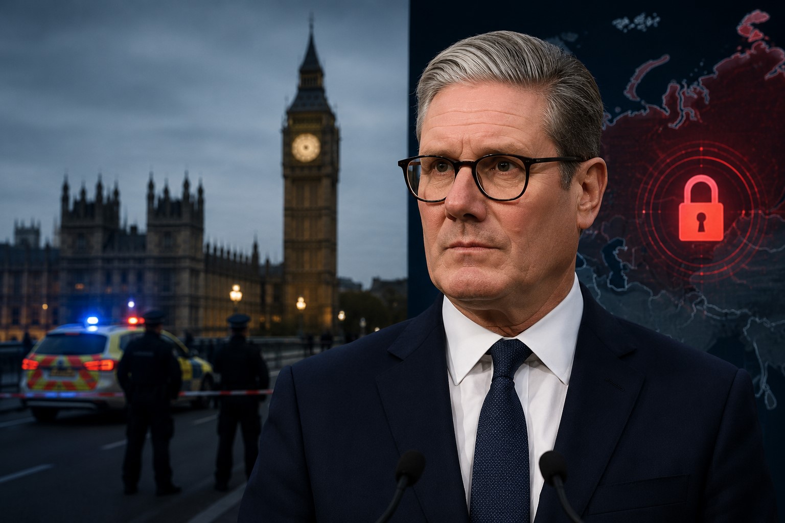 Russian-Linked Arson Allegations Spark Security Concerns Around Keir Starmer