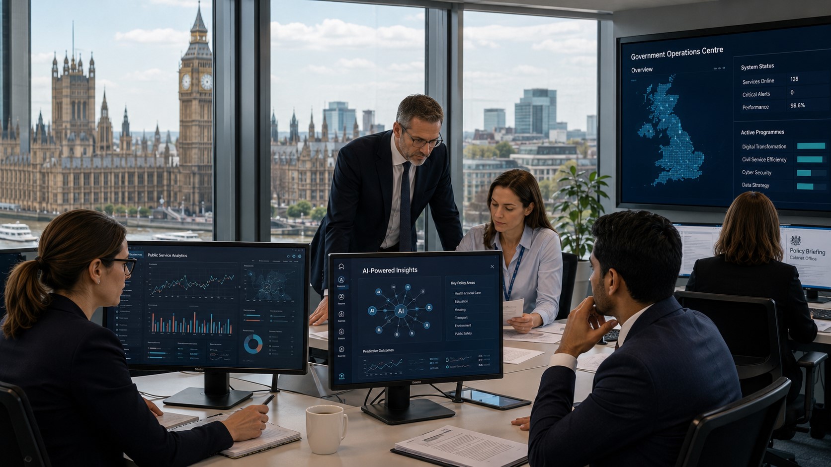 UK Government Unveils £500 Million Plan to Accelerate Digital Public Services
