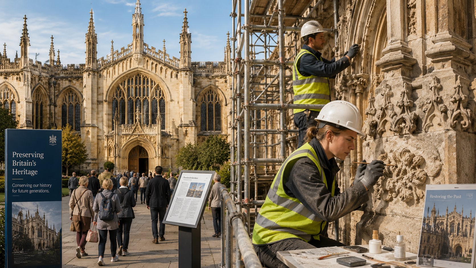 UK Expands Heritage Restoration Efforts to Safeguard Historic Landmarks