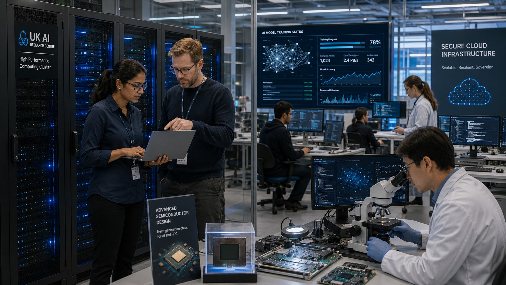 UK Launches £1.1bn AI Hardware Plan to Strengthen Technology Leadership