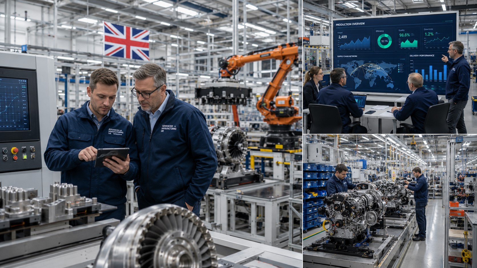 UK Manufacturing Growth Cools Despite Strong Factory Output
