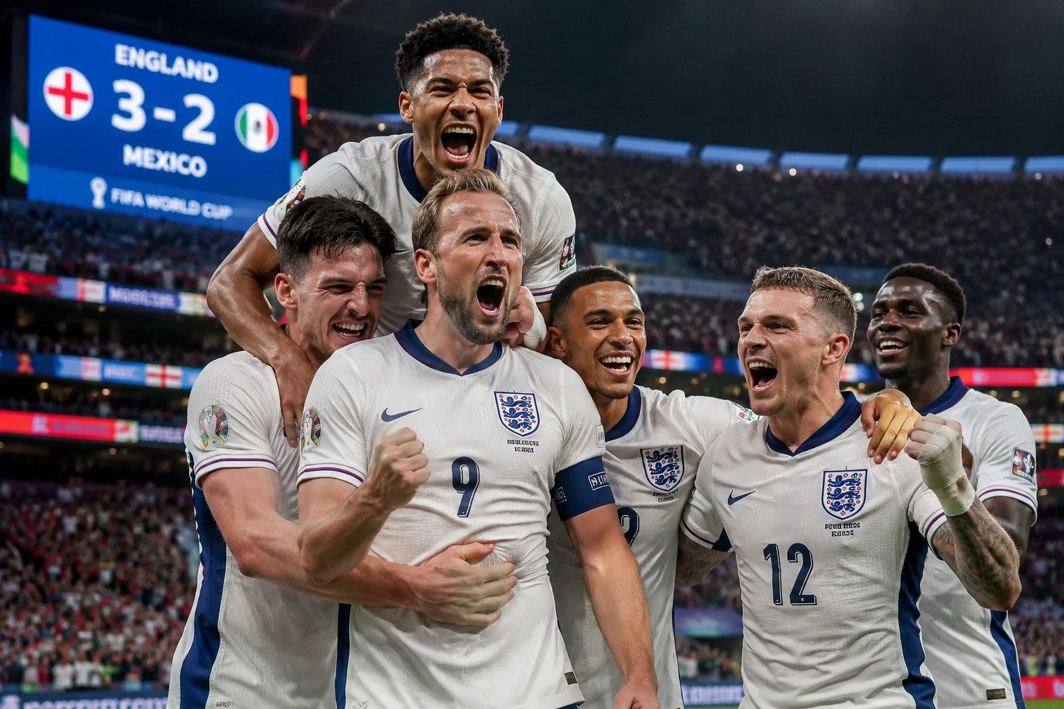 Prince William Cheers England into World Cup Quarter-Finals After Victory Over Mexico