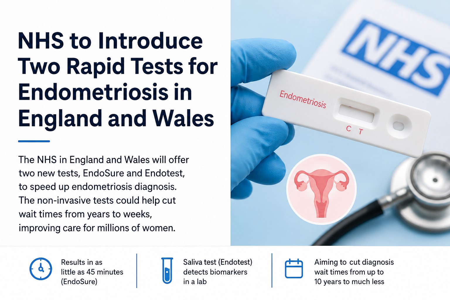 NHS to Introduce Rapid Endometriosis Tests in England and Wales