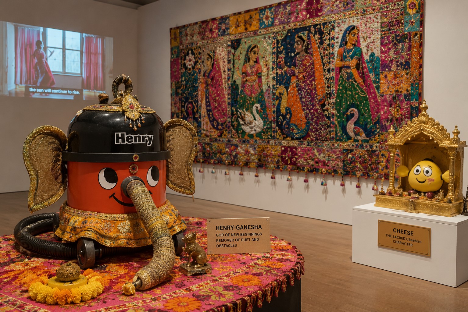 Debjani Banerjee’s Latest Exhibition Blends Everyday Objects with Sacred Symbolism