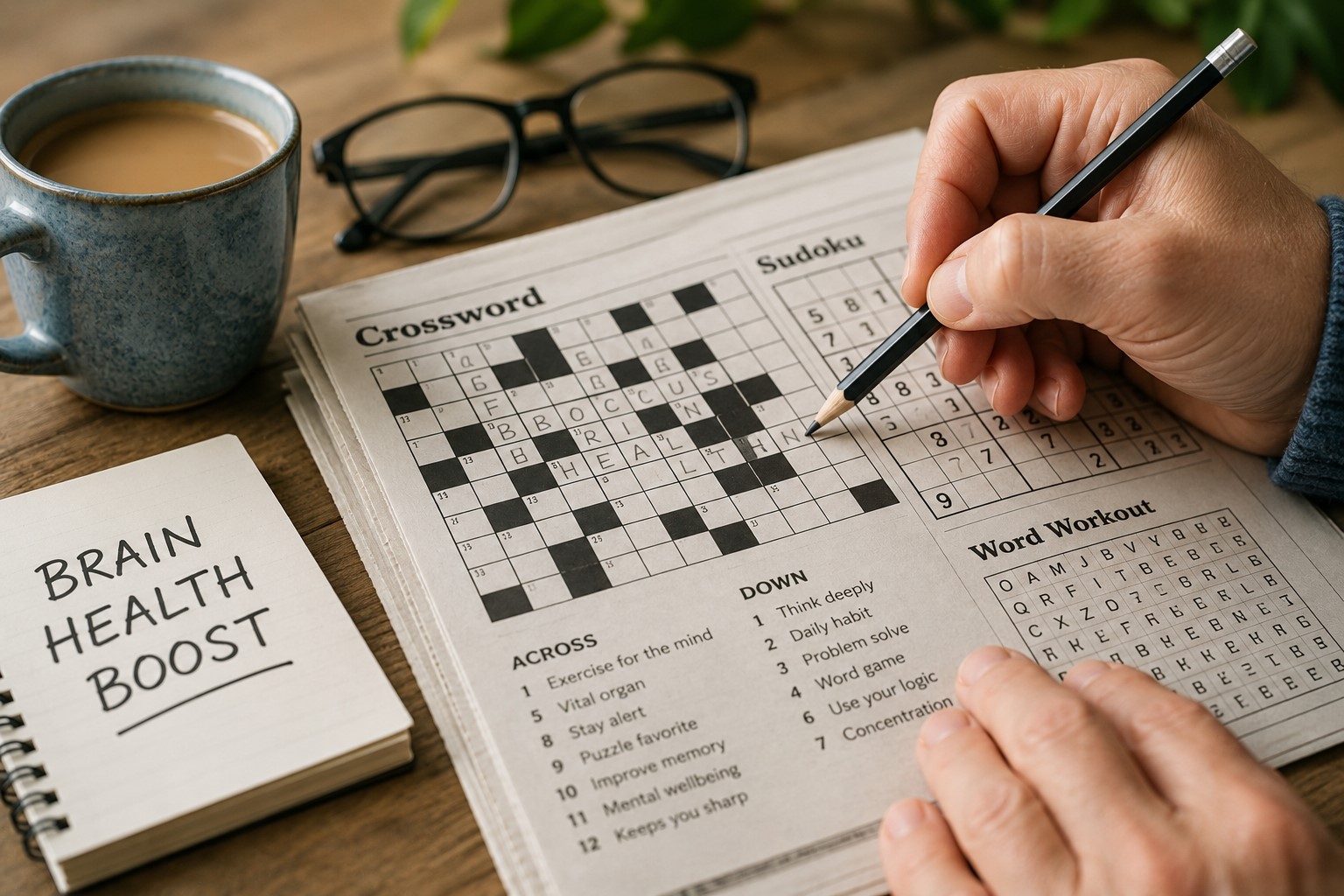 Just Two Minutes of Daily Puzzles May Help Improve Brain Health
