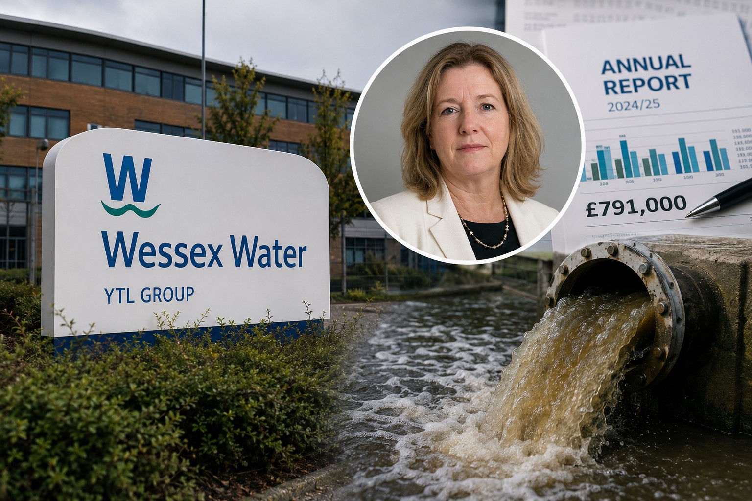 Wessex Water Chief Receives Above-Inflation Pay Rise Despite Sewage Spill Bonus Ban