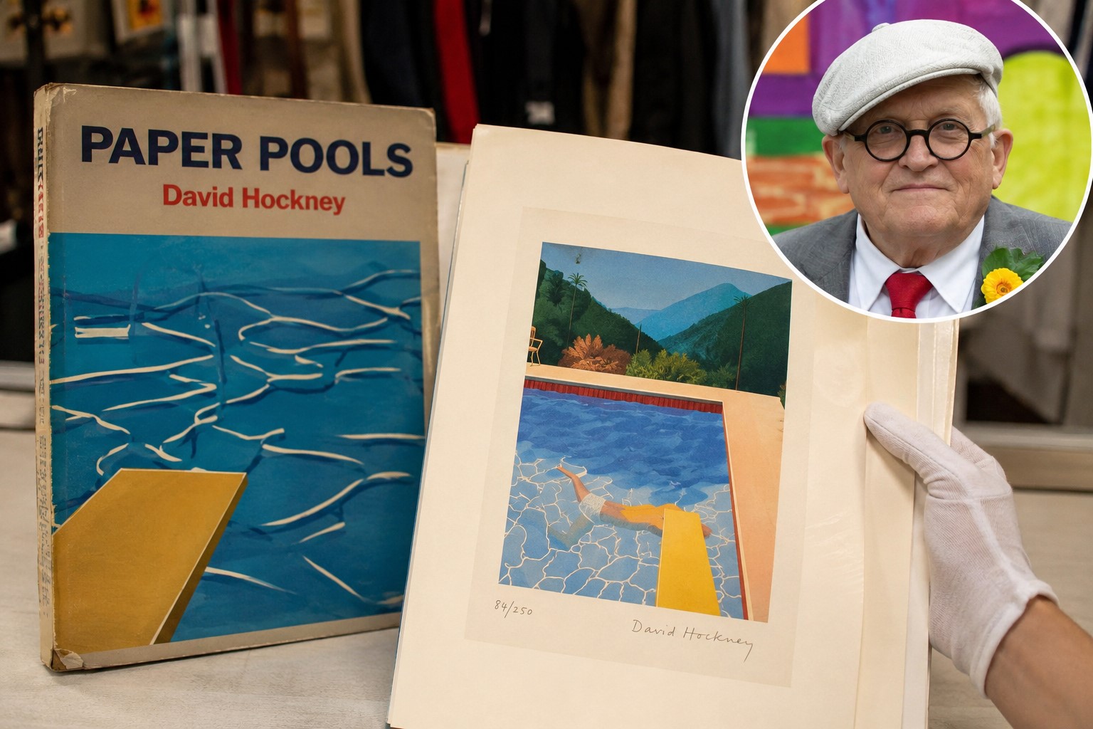Signed David Hockney Print Bought at Charity Shop Sells for Over £41,000 at Auction