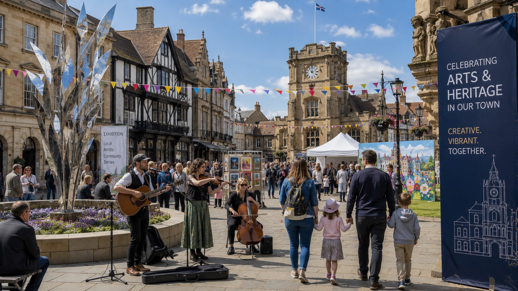 15 UK Towns Advance in Race to Become First UK Town of Culture