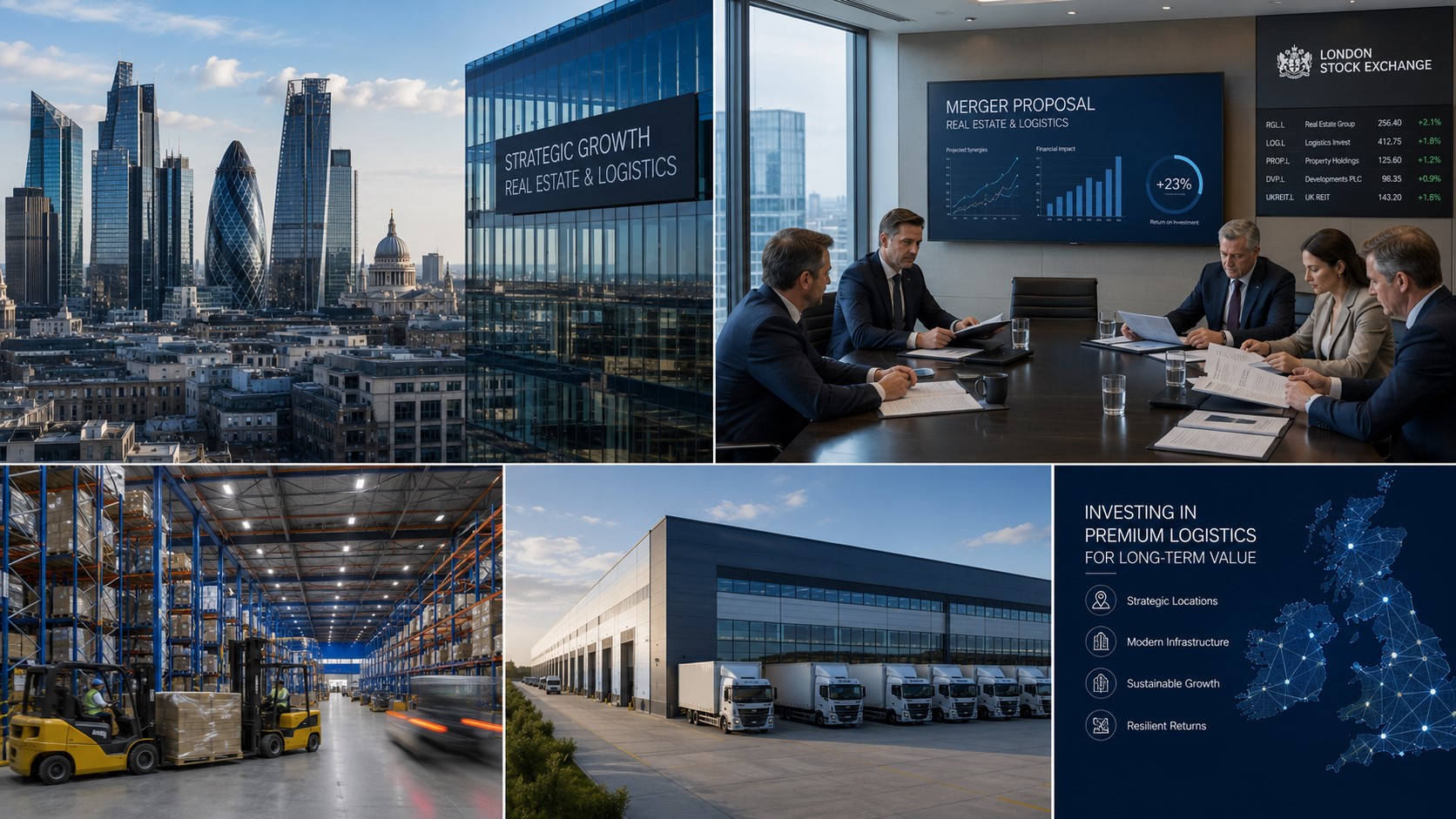 Segro Rejects £13.5bn Takeover Bid as Corporate Battle Intensifies