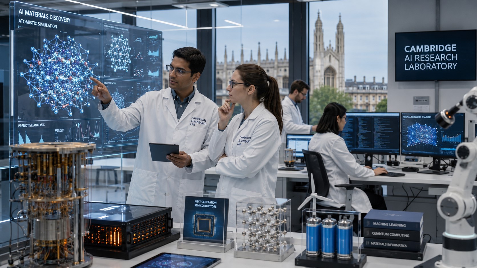 UK AI Startup CuspAI Lands $450 Million to Accelerate Next-Generation Technology