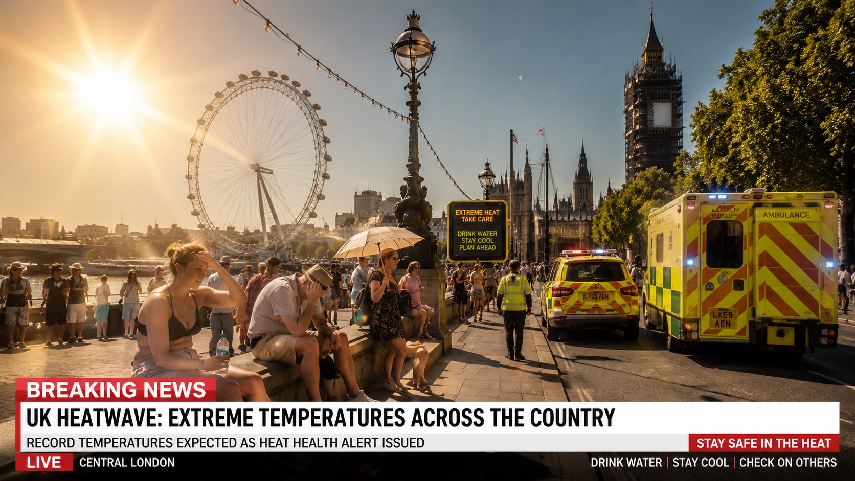 Breaking: UK Heatwave Returns as Hospitals Face Renewed Pressure