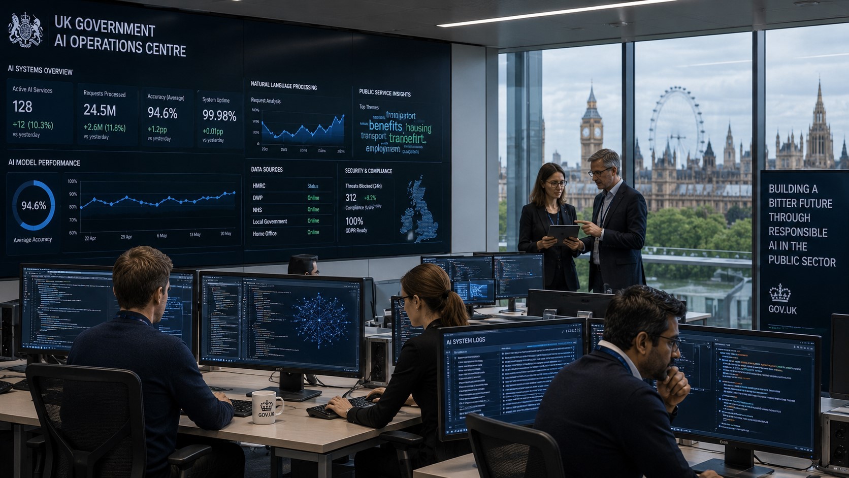 UK Puts Artificial Intelligence at the Heart of Government With New AI Taskforce
