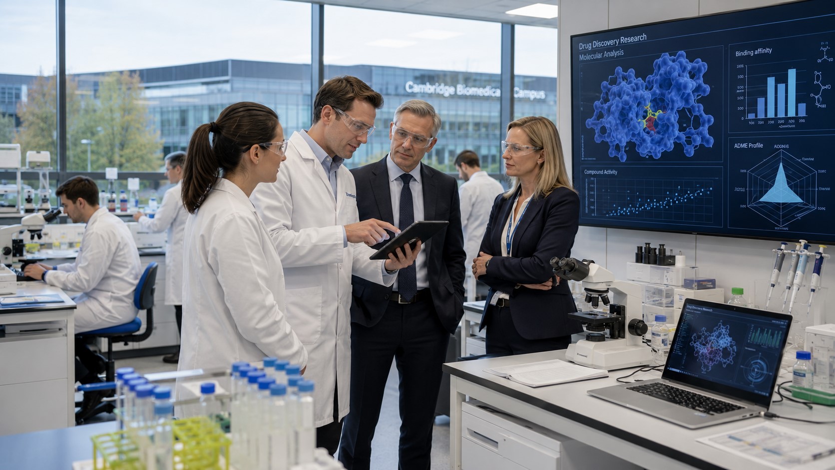 GSK Announces £400 Million UK Investment as Research Operations Move to Cambridge