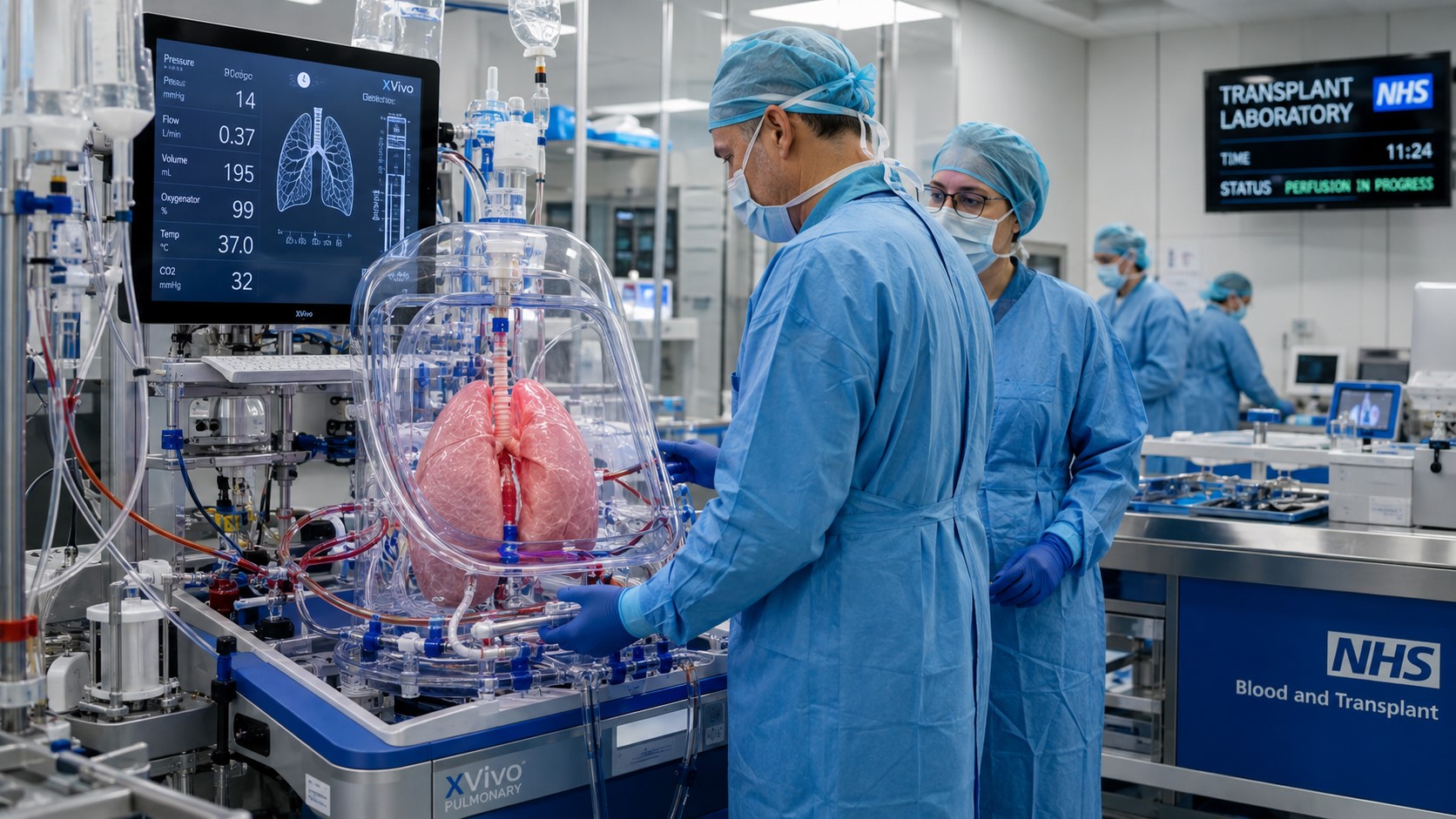 NHS Backs New Lung Preservation Technology to Boost Life-Saving Transplants