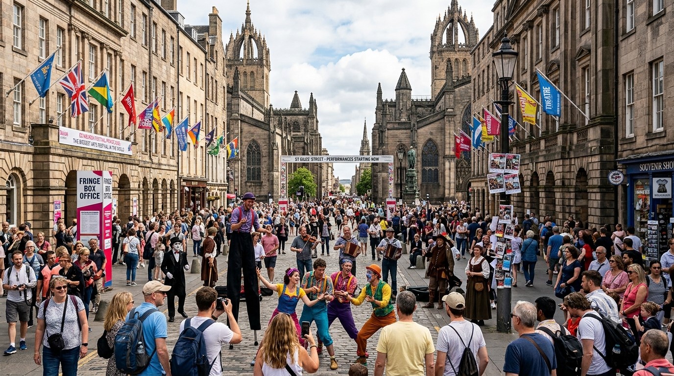 Edinburgh Festival Fringe 2026 Begins as Thousands of Performers Transform Scotland's Capital