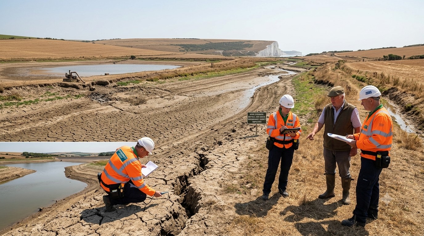 England and Wales Record Driest July as UK Faces Escalating Drought Concerns