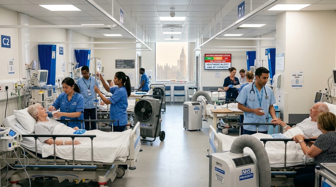 NHS Told to Prepare for Annual Summer Heat Emergencies as Temperatures Continue to Rise