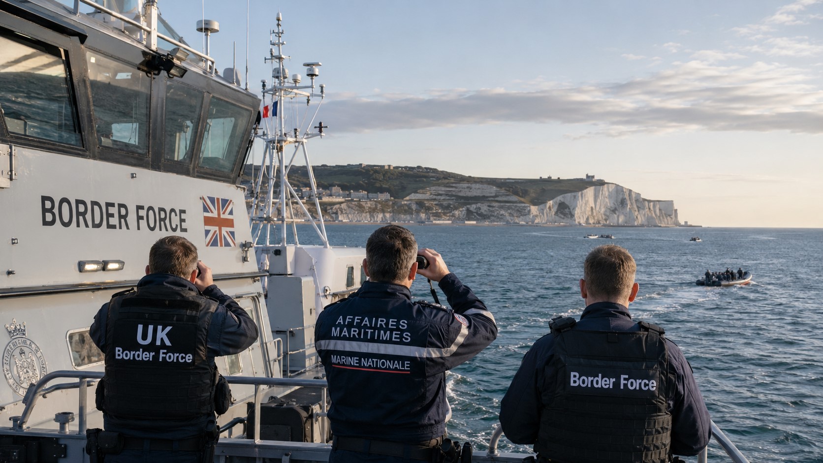 Record 230 People Cross English Channel in Single Mega-Dinghy