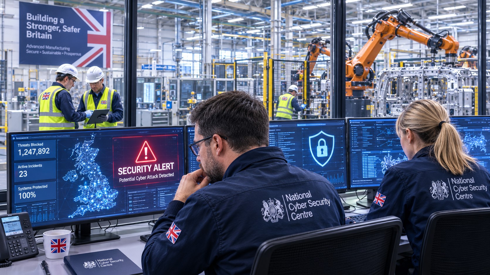 UK Manufacturers Face Growing Cyberattack Threat as One in Three Firms Hit