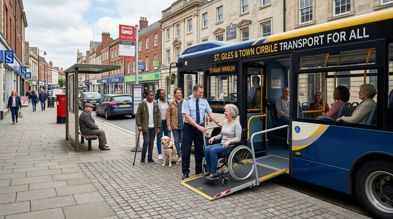 England to Introduce 24-Hour Free Bus Travel for Disabled People From 2027