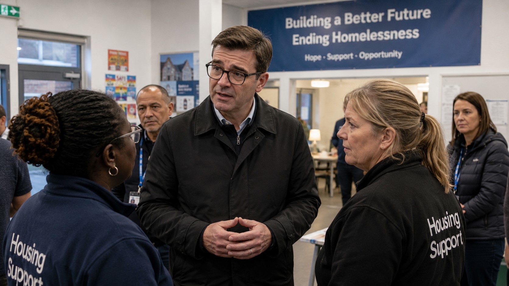 Andy Burnham Launches £442 Million Drive to Get Rough Sleepers Off England’s Streets by Christmas