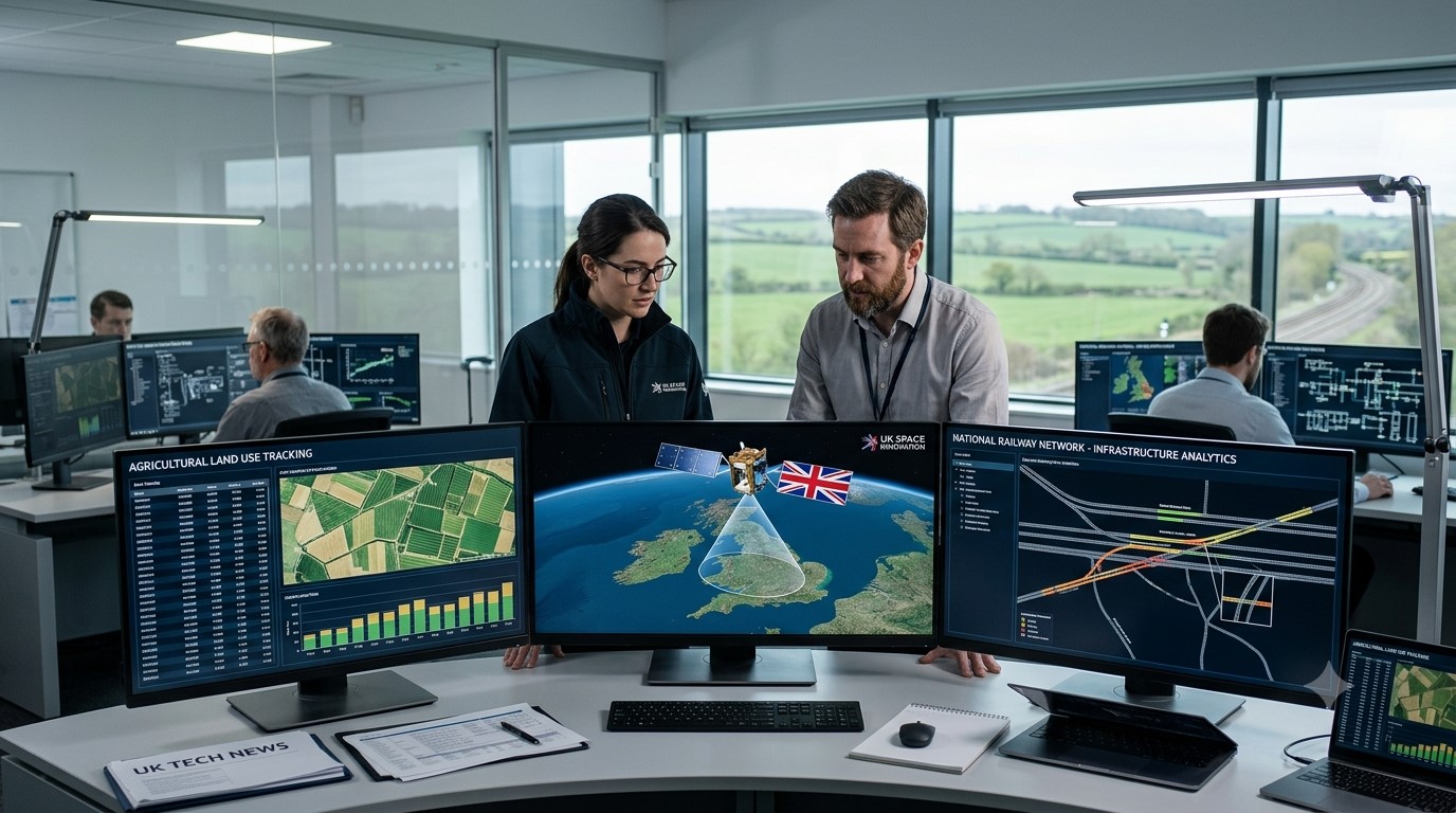 UK Space Agency Invests £13 Million in New Satellite Technology Projects