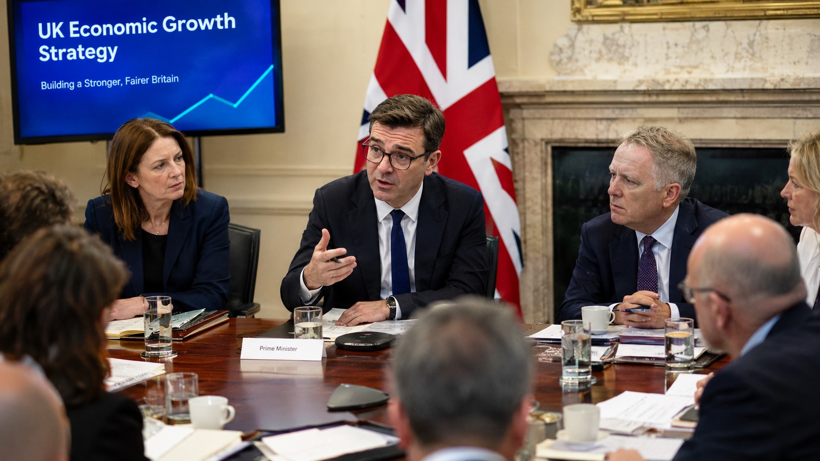 Andy Burnham Chairs New UK Growth Drive as Budget Pressure Intensifies