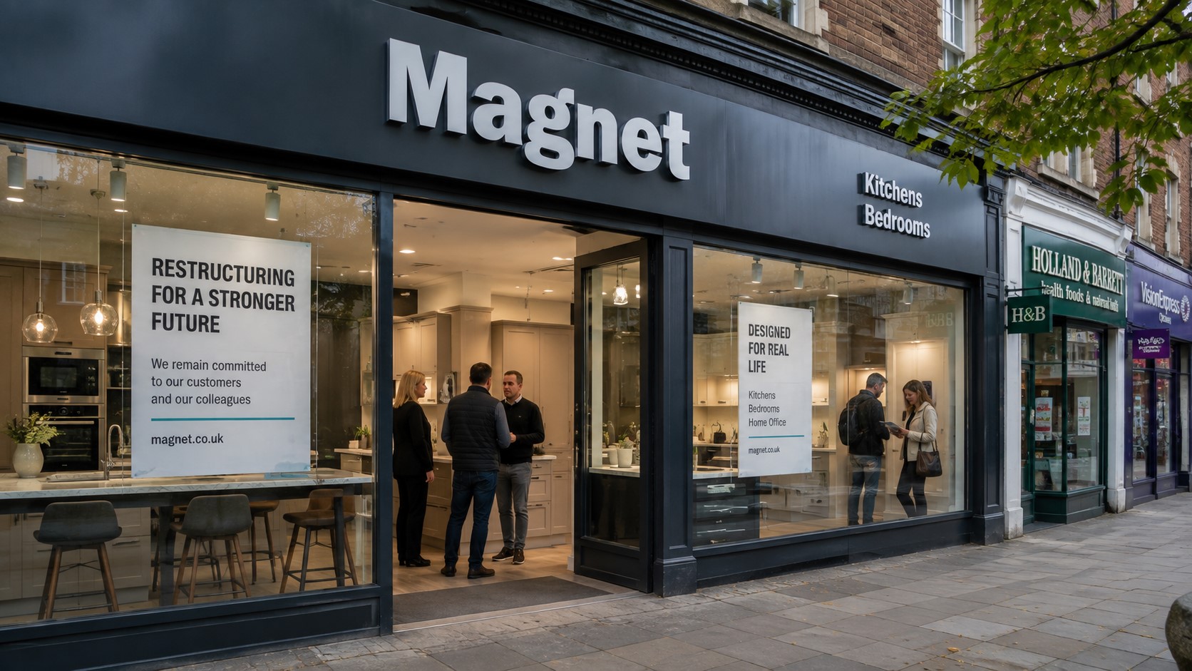 Magnet Warns More UK Store Closures Are Inevitable as Kitchen Retailer Restructures